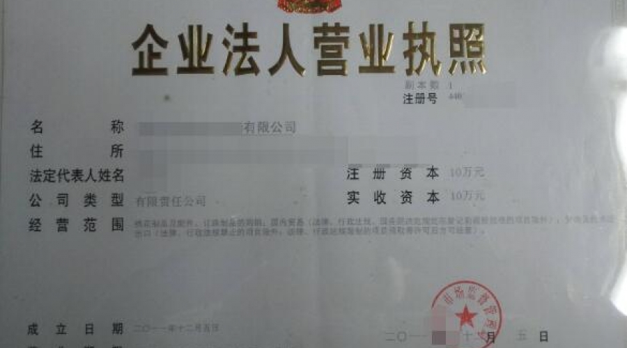 刺繡廠家企業(yè)法人營(yíng)業(yè)執(zhí)照
